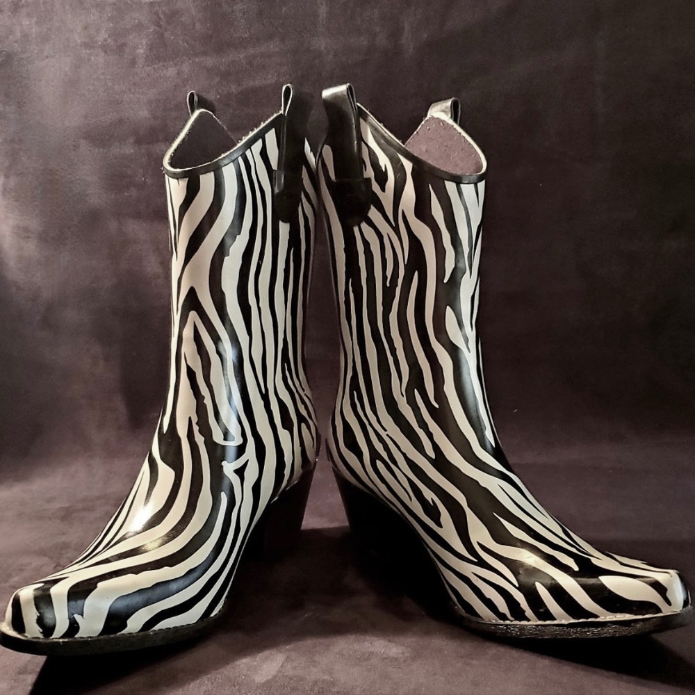 Corkys Zebra Cowboy Boots
